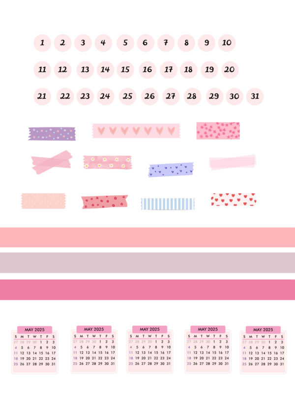 May Planner Stickers - Image 6