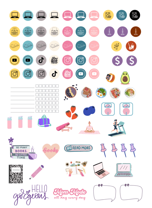 May Planner Stickers - Image 5